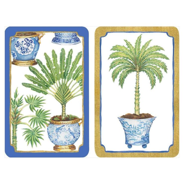 A photo of the Potted Palms Playing Cards product