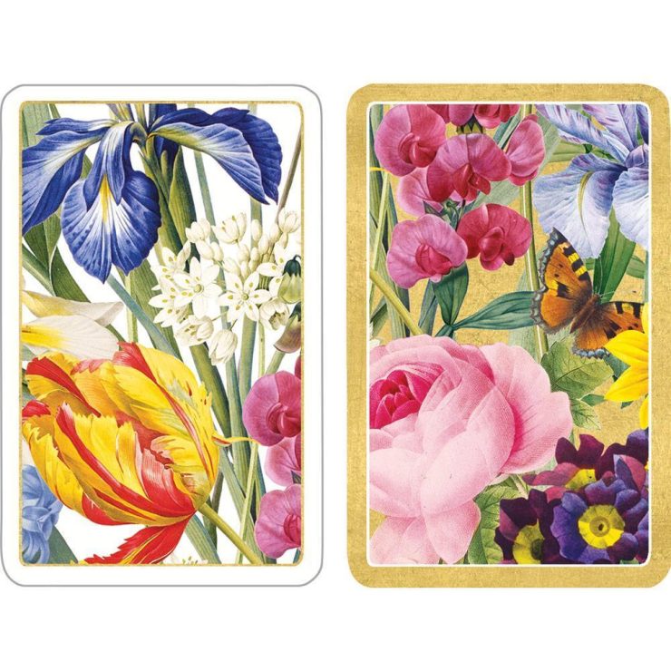 A photo of the Redoute Floral Playing Cards product