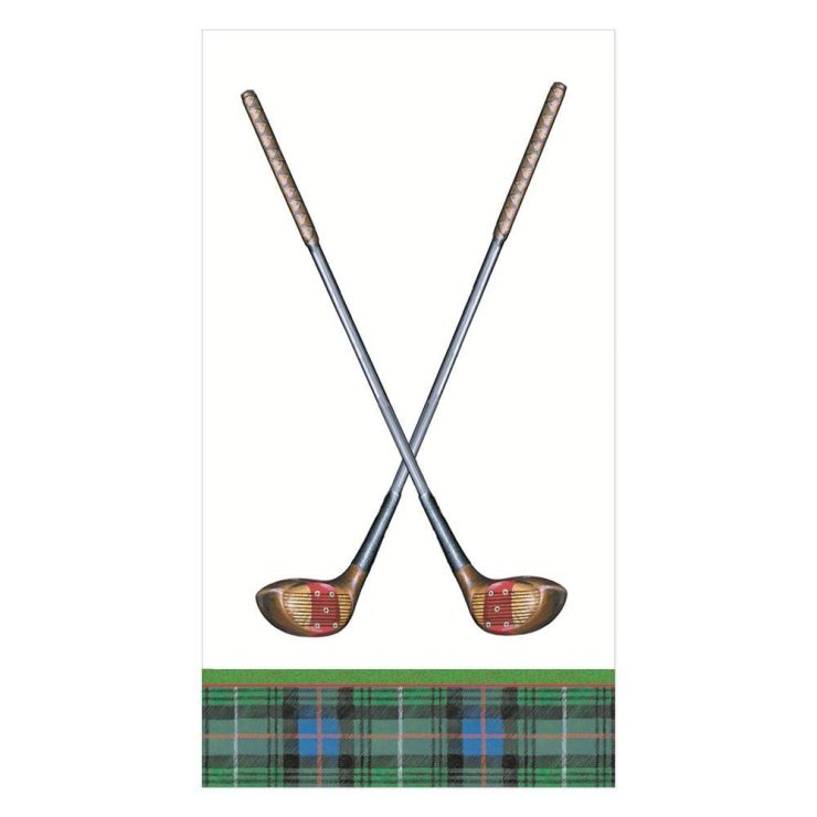 A photo of the Golfing Paper Guest Towel Napkins product