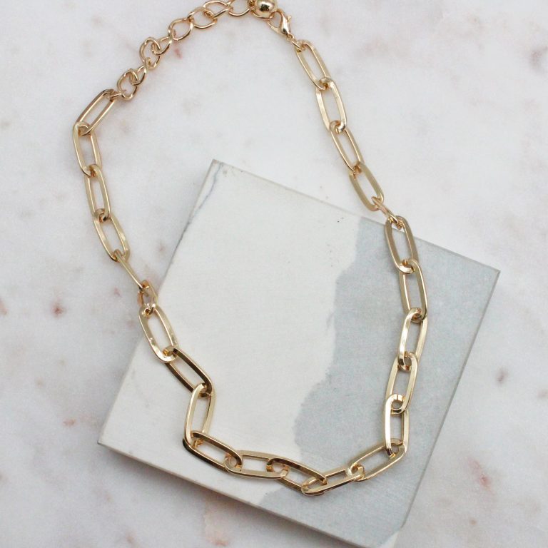 personalized paperclip necklace