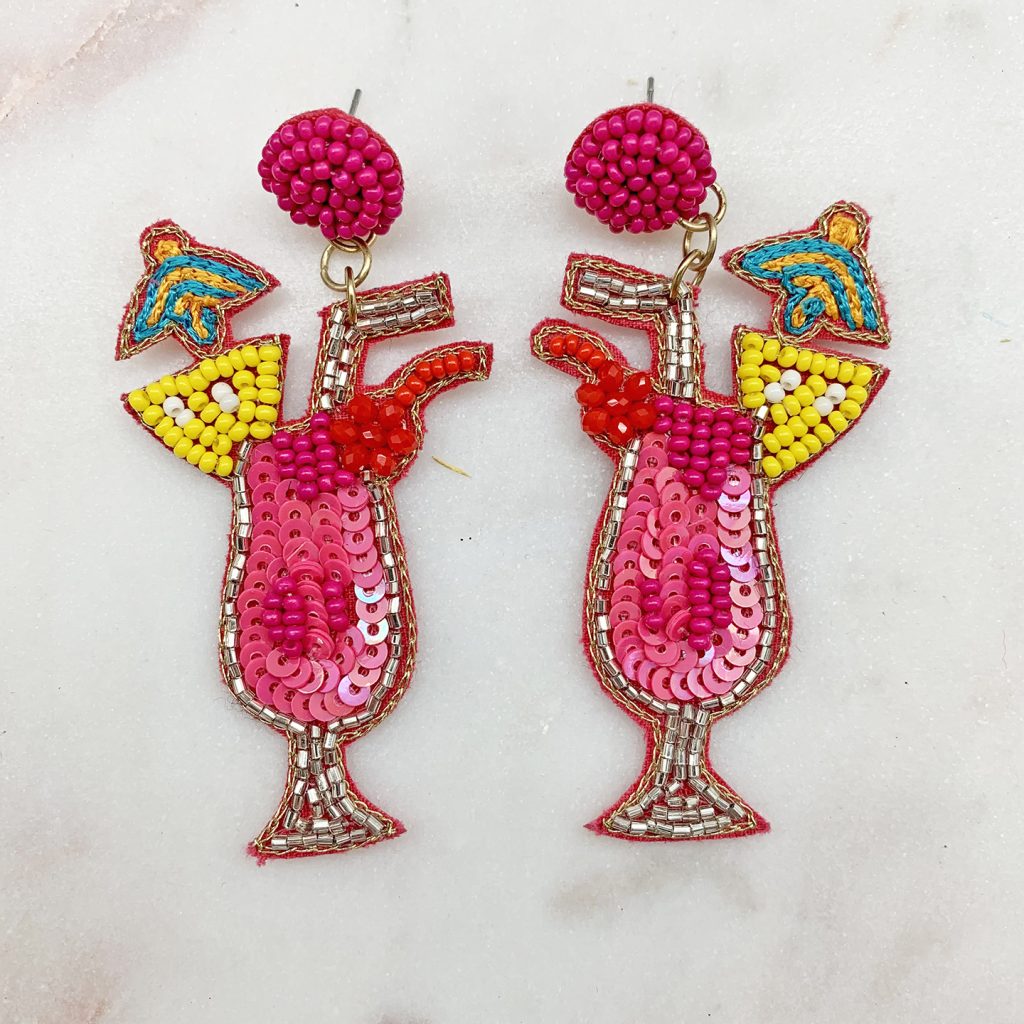 Cocktail Beaded Earrings Best of Everything Online Shopping