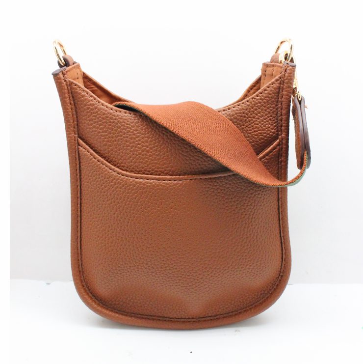 A photo of the Mini Messenger Bag In Camel product