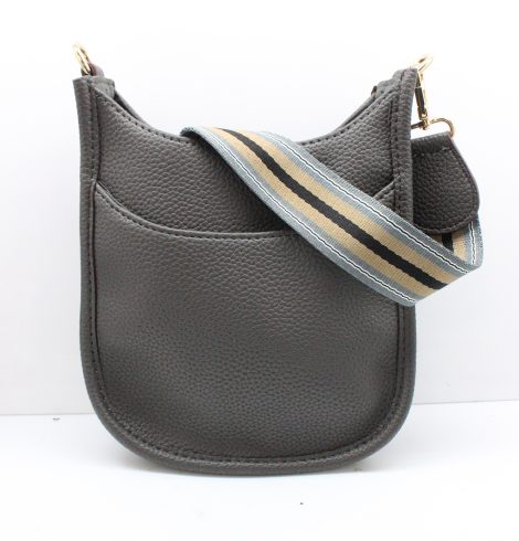 A photo of the Mini Messenger Bag In Dark Grey product