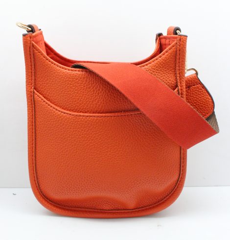 A photo of the Mini Messenger Bag In Orange product