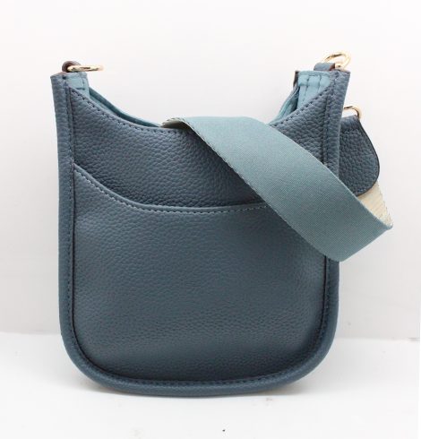 A photo of the Mini Messenger Bag In Denim product