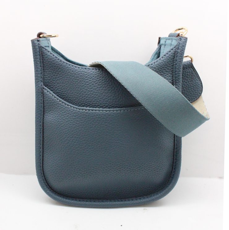 A photo of the Mini Messenger Bag In Denim product