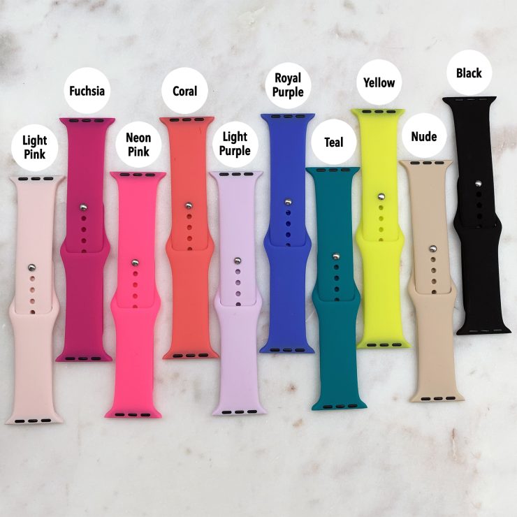 A photo of the Solid Apple Watch Band product