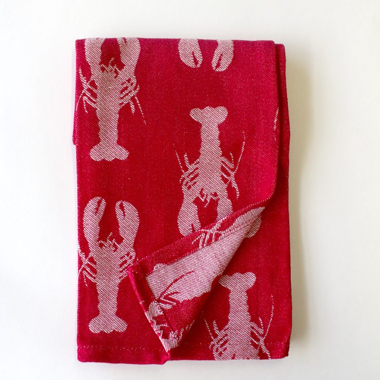 A photo of the Lobster Hand Towel product