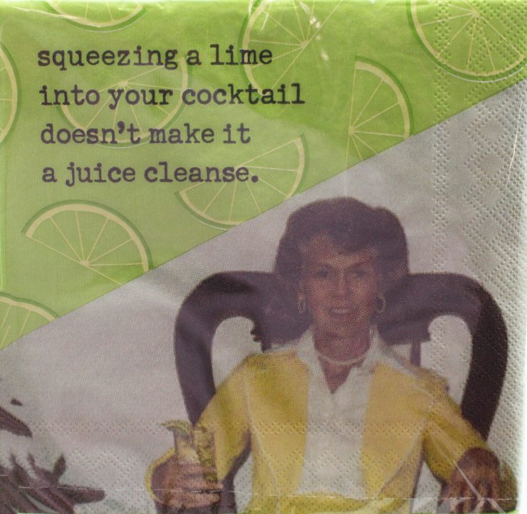 A photo of the Juice Cleanse Napkins product