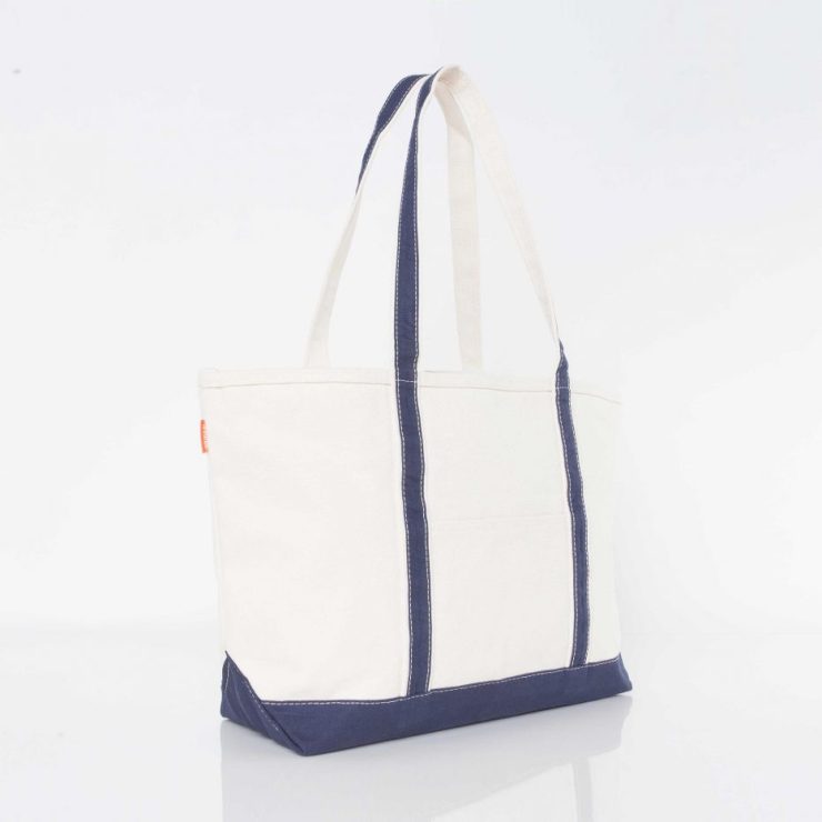 A photo of the Large Canvas Boat Tote product