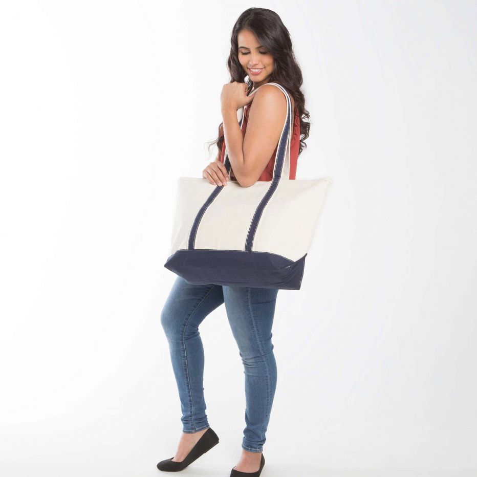 Large Canvas Boat Tote - Best of Everything