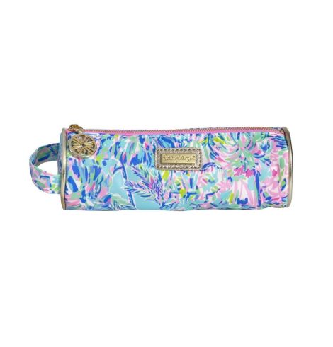 A photo of the Lilly Pulitzer Pencil Pouch In Cabana Cocktail product