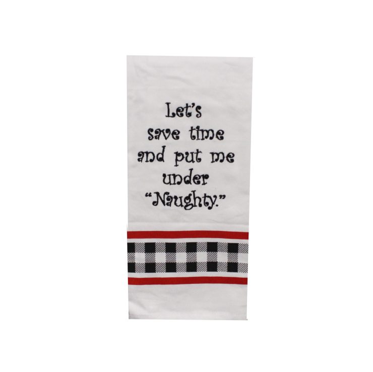 A photo of the Naughty Kitchen Towel product