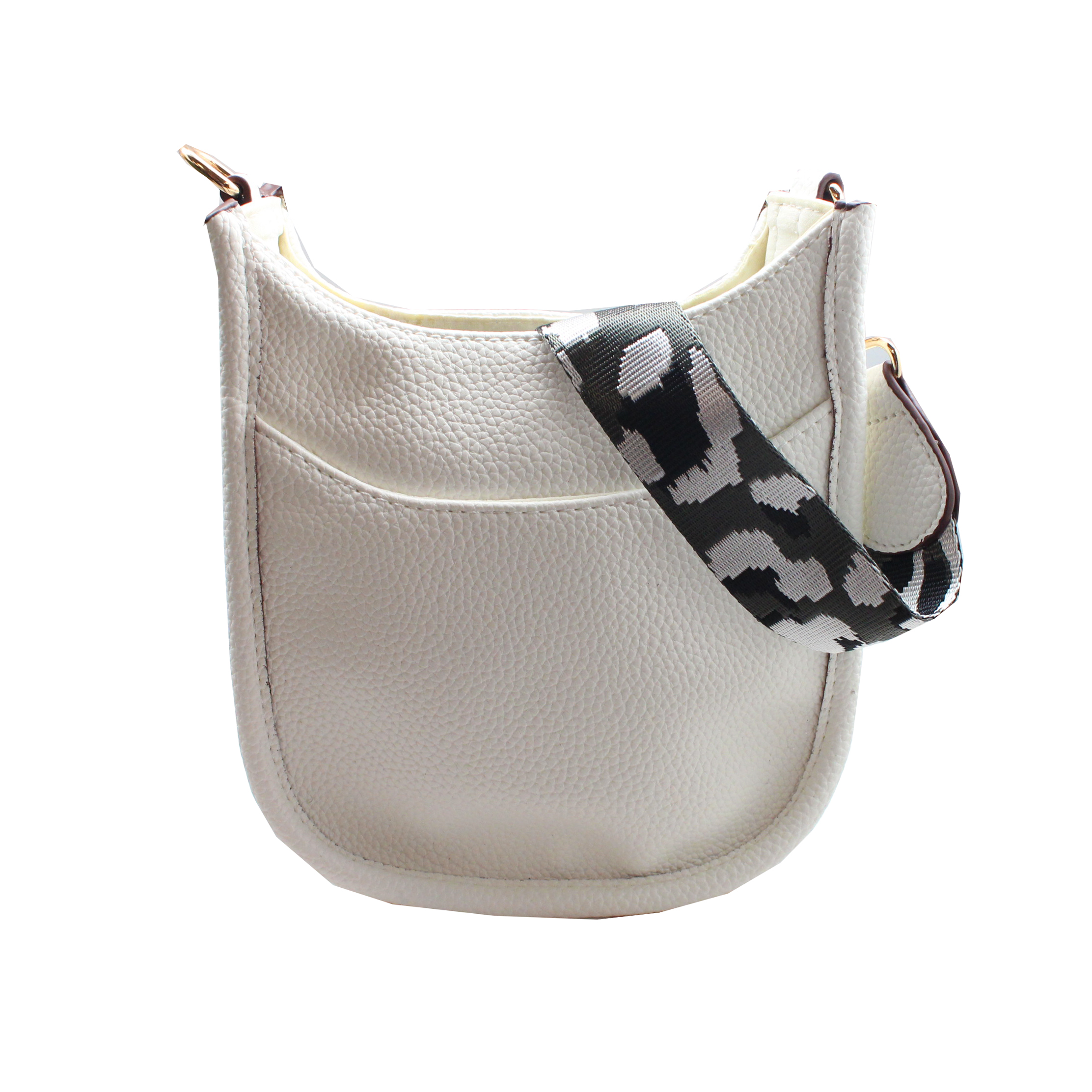 Mini Messenger Bag In White Best of Everything Online Shopping