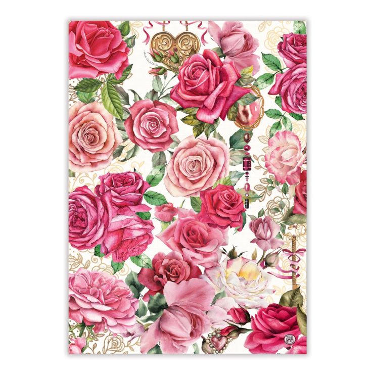 A photo of the Royal Rose Kitchen Towel product