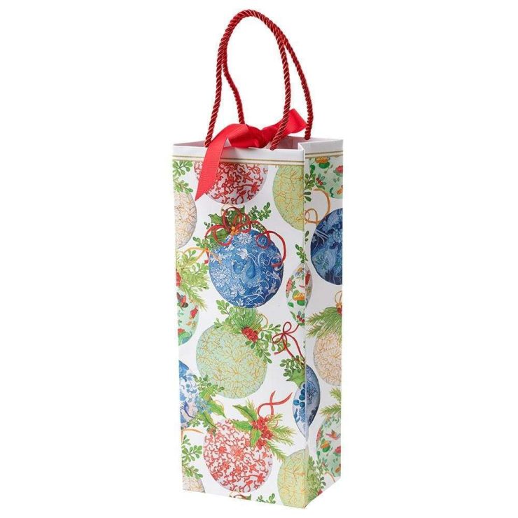 A photo of the Porcelain Ornaments Wine & Bottle Gift Bag product