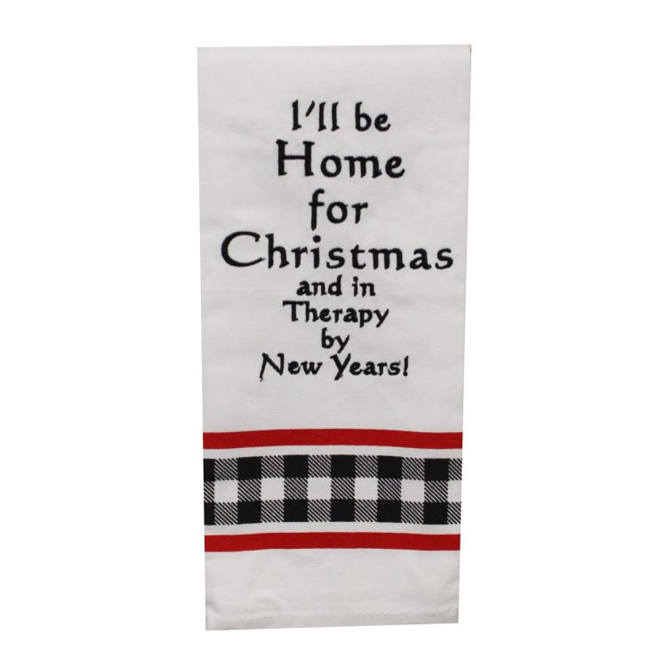 A photo of the Home For Christmas Kitchen Towel product