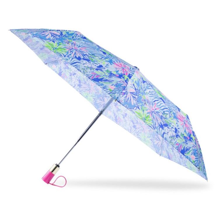 A photo of the Lilly Pulitzer Umbrella In Lion Around product