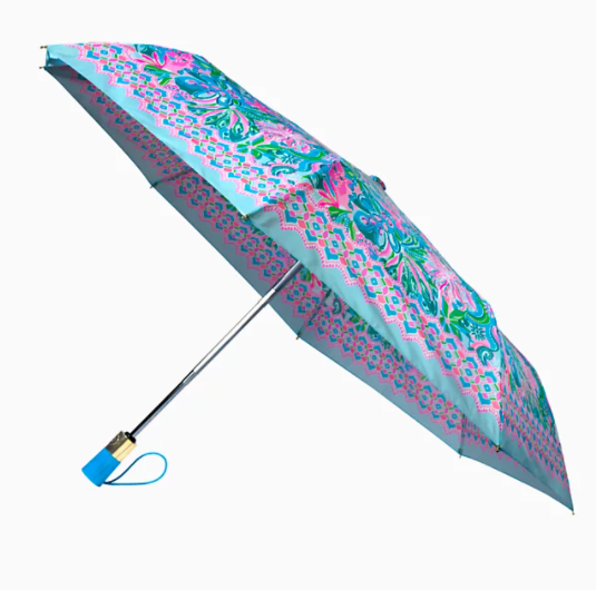 Lilly Pulitzer Umbrella In Golden Hour Best of Everything Online