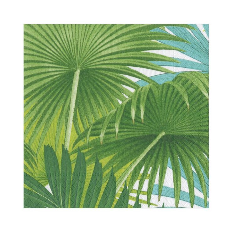 A photo of the Palm Fronds Luncheon Napkins product