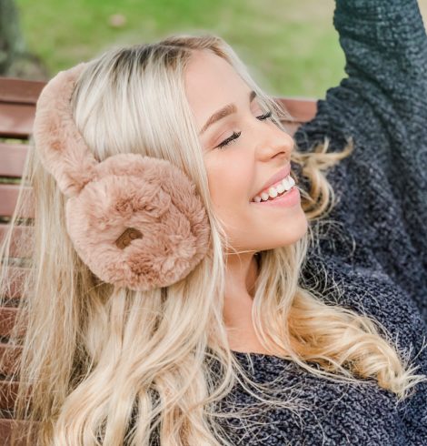 A photo of the Faux Fur Earmuffs product