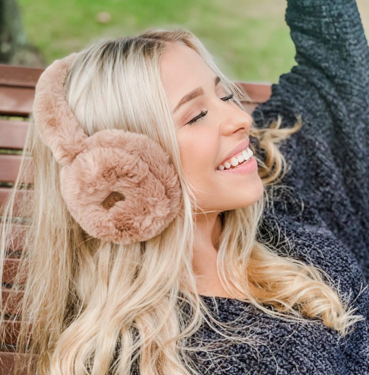 A photo of the Faux Fur Earmuffs product