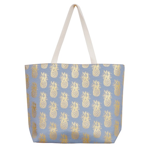 A photo of the Pineapple Tote In Blue product