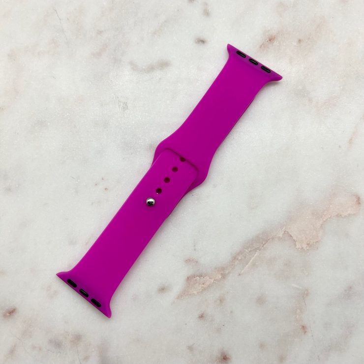 A photo of the Magenta Apple Watch Band product