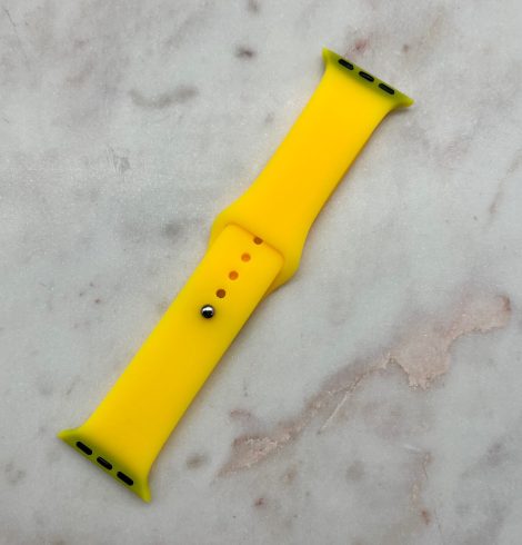 A photo of the Yellow Apple Watch Band product