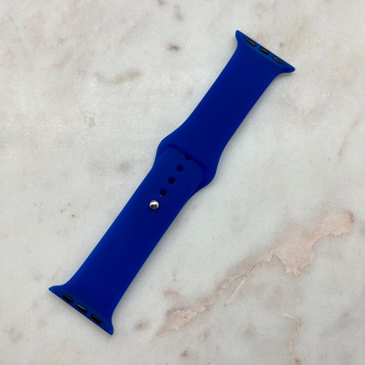 A photo of the Royal Blue Apple Watch Band product
