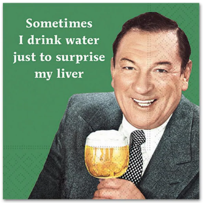 A photo of the Water To Surprise Liver Napkins product