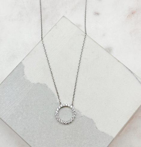 A photo of the All The Sparkle Necklace product