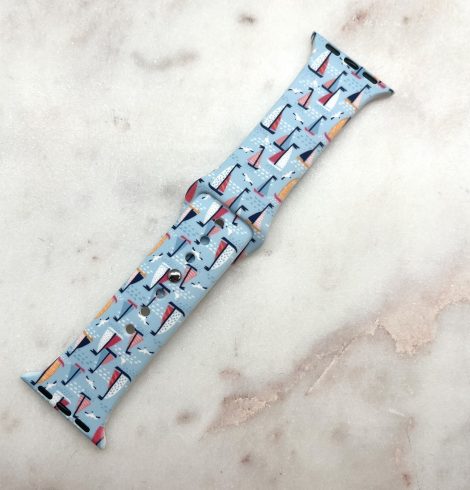 A photo of the Sailboat Apple Watch Band product