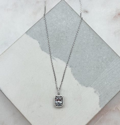 A photo of the They'll Never Tell Necklace product
