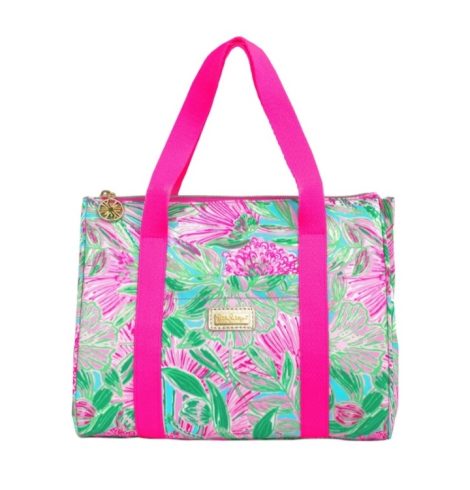 A photo of the Lilly Pulitzer Lunch Tote In Coming In Hot product