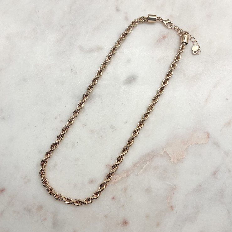 A photo of the Twisted Gold Chain product