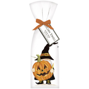 A photo of the Halloween Gnome Kitchen Towel product