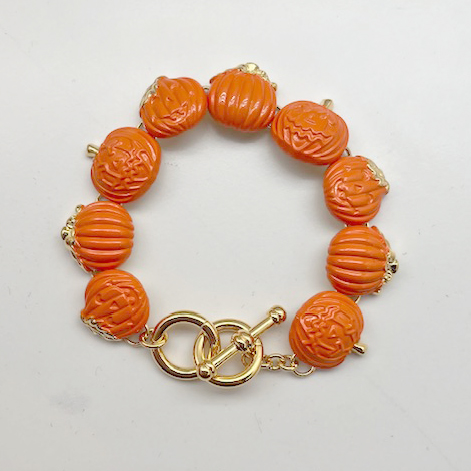 A photo of the Pumpkin Toggle Bracelet product