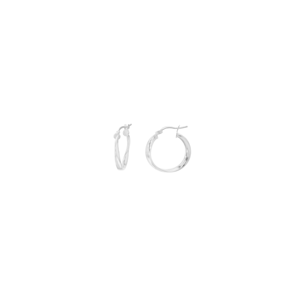 A photo of the Nova Wave Hoop Earrings product