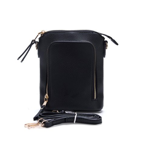 A photo of the Double Zip Cross Body Bag product