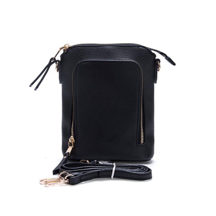 A photo of the Double Zip Cross Body Bag product