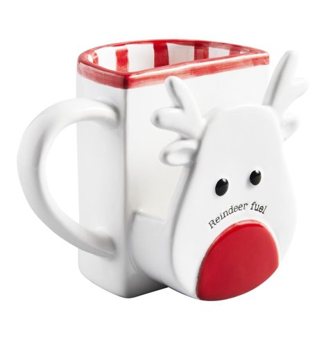 A photo of the Reindeer Cookie Pocket Mug product