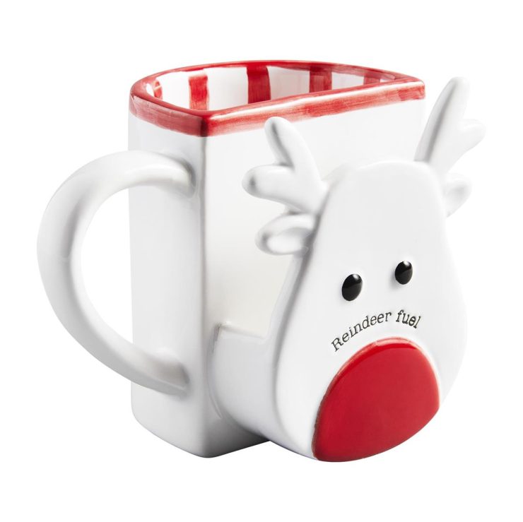 A photo of the Reindeer Cookie Pocket Mug product