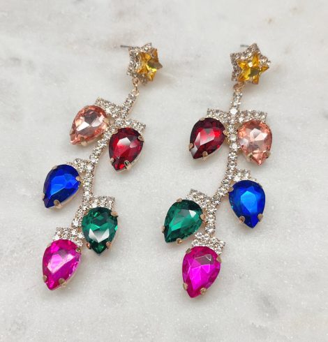 A photo of the Colorful Lights Earrings product