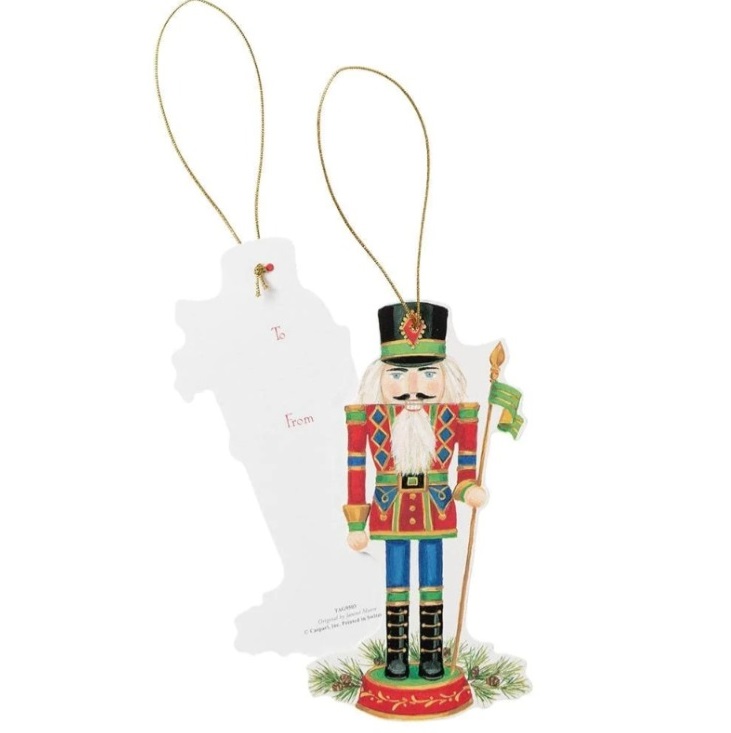 A photo of the Nutcracker Gift Tags product