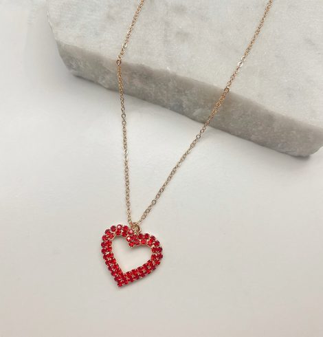 A photo of the Be Mine Necklace product