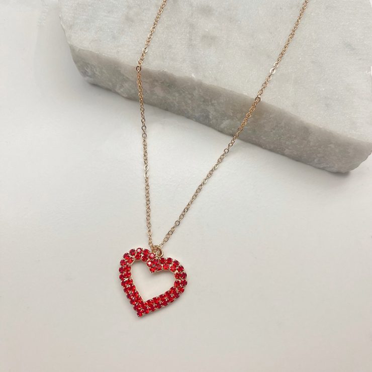 A photo of the Be Mine Necklace product