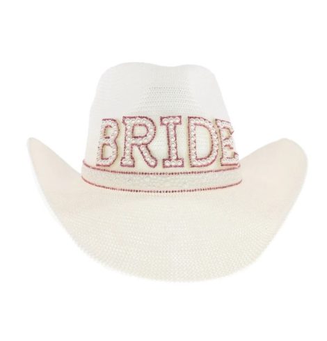 A photo of the Bride Cowboy Hat product