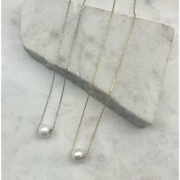 A photo of the Simplicity Pearl Necklace product