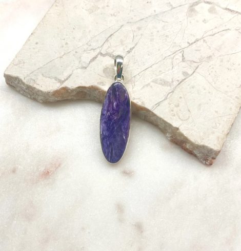 A photo of the Charoite Pendant product